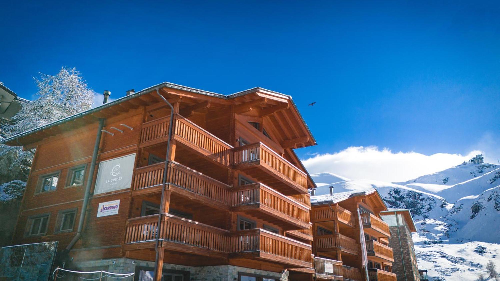 La Cresta Chalet Breuil-Cervinia Ngoại thất bức ảnh